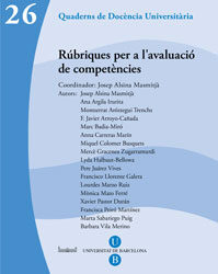 Rúbriques per a l’avaluació de competències