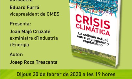 Presentació del llibre: Crisis climàtica