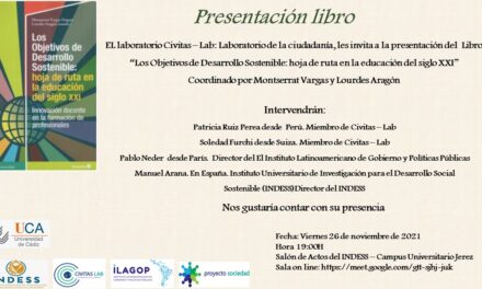 Presentación del libro: Los Objetivos de Desarrollo Sostenible: hoja de ruta en la educación del siglo XXI