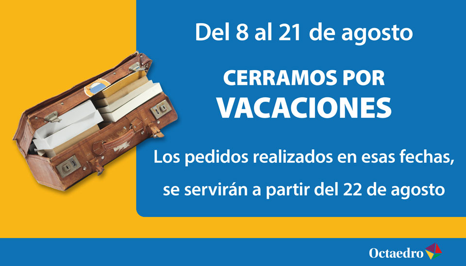 Cerramos por vacaciones