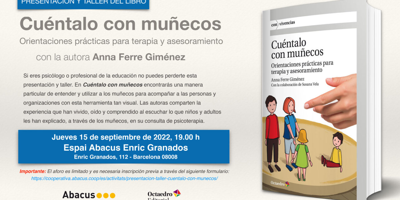 Presentación y taller del libro: Cuéntalo con muñecos