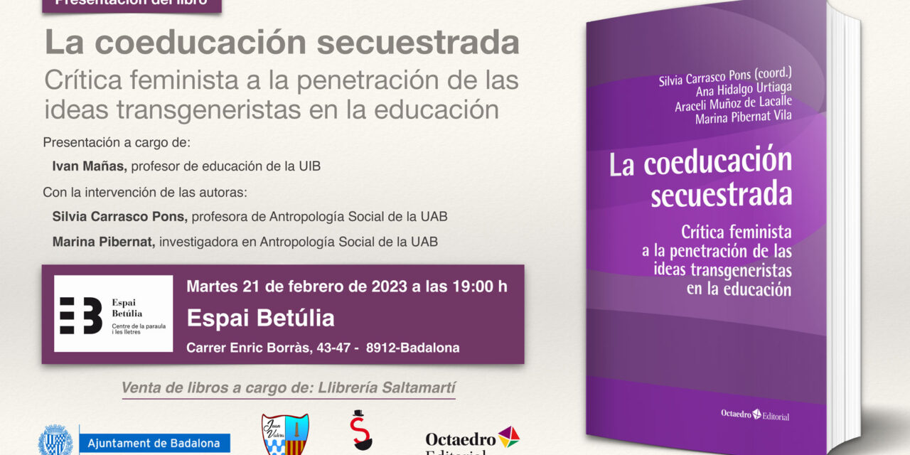 Presentación del libro: La coeducación secuestrada