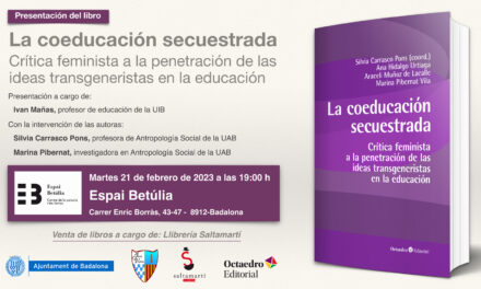 Presentación del libro: La coeducación secuestrada