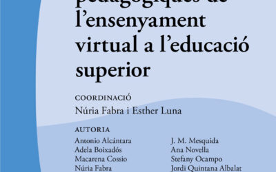 Estratègies pedagògiques de l’ensenyament virtual a l’educació superior